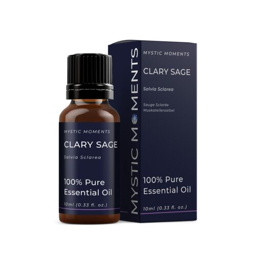 Mystic Moments | Clary Sage Essential Oil - 10ml - 100% Pure