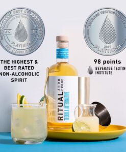 RITUAL ZERO PROOF Tequila Alternative | Award-Winning Non-Alcoholic Spirit | 25.4 Fl Oz (750ml) | Zero Calories | Sustainably Made in USA | Make Delicious Alcohol Free Cocktails 20 71obvPWVRSL