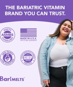 BariMelts Bariatric Multivitamin - 1 Month Supply (60 Fast-Dissolving Tablets) - Post-Op Bariatric Vitamins 25 71ocW etqfL 1