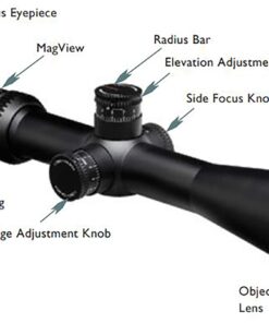 Vortex Optics Viper HS-T Second Focal Plane Riflescopes VMR-1 (MOA) 6-24x50 25 71ociT TL