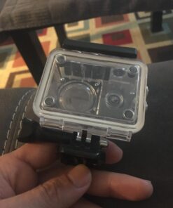 TEKCAM Action Camera Waterproof Case Underwater Protective Housing Case Compatible with AKASO EK7000 V50 Elite/REMALI CaptureCam/Apexcam/Vemont/SJCAM/HLS/Jadfezy/Xilecam/WOLFANG GA300 Action Camera 31 71odBxFd0L