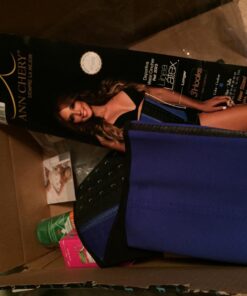 Ann Chery 2023 Corset Waist Trainer for Women - Colombian Waist Cincher - 3 Hook Latex Body Shaper Large Blue 26 71oeC4XGKDL