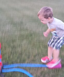 Stomp Rocket Original Dueling Rocket Launcher for Kids, 4 Rockets - Fun Backyard & Outdoor Kids Toys Gifts for Boys & Girls - Toy Foam Blaster Set Soars 200ft - Multi-Player Launcher Stand Dueling Launcher + 4 Rockets 32 71oeNHrg dL