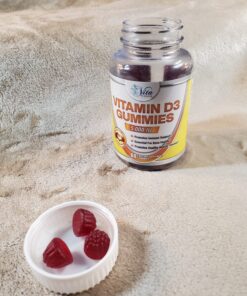 Vitamin D Gummies for Adults Kids 5000 IU - Chewable D3 Gummies Supplement for Women Men 2 Month Supply VIT D Gummy Tasty Chewables 60 Count (Pack of 1) 31 71oeSNBptzL
