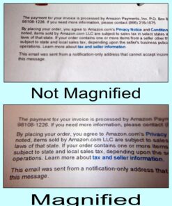 EasY Magnifier Small Pocket Magnifying Glass 3X with LED Light For Reading Fine Print; Mini Lighted Hand Held Acryl Lens; Read Lables In Stores; Magnify Glasses For Close Work;Helpful Gift For Seniors 50 71ofZaqepFL