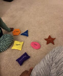 Educational Insights Shapes Beanbags, Learn Shapes, Toddler Learning Toy, Preschool Classroom Must Haves, Set of 10 Bean Bags, Ages 3+ 49 71ogoDQnLBL