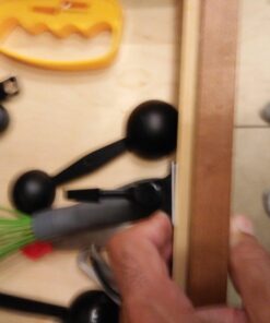 Child Locks for Cabinets and Drawers - 12 Pack - No Drill Baby Proofing Cabinets, Make Baby Safety Easy with Baby Cabinet Locks, These Cabinet Child Locks Secure Drawers, Cupboards, Cabinet in Seconds 12 Count (Pack of 1) 44 71oh394oAFL