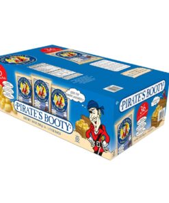 Pirate's Booty Aged Cheddar Lunch Packs, White, 0.5 Ounce (Pack of 24) 0.5 Ounce (Pack of 24)