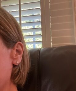 Most Secure Locking Earring Back Lifter Platinum by Chrysmela Automatically Fit Lock Lift earrings hypoallergenic patented in the US UK France Italy and Japan Platinum with Disc 28 71ohcp2xb7L