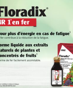 Floradix Liquid Iron and Vitamin Formula 250ml 30 71ohla9ylL