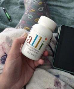 alli Weight Loss Diet Pills, Orlistat 60 mg Capsules, Non Prescription Weight Loss Aid, 120 Count Refill Pack 37 71oi6TELsaL