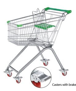 COOCHEER Casters, 3'' Heavy Duty Casters, Load 1200lbs, Lockable Bearing Caster Wheels with Brakes, 360-degree Top Plate Swivel Casters for Furniture and Workbench, Casters Set of 4, Red (Free Screws) 27 71oiAjDGwL