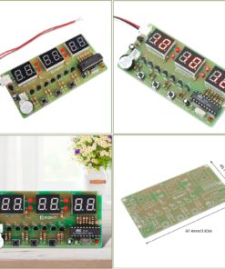 IS Soldering Project Clock, Icstation 6-Bit Digital Clock Soldering Kit DIY Soldering Practice for School Science Projects Student STEM Learning Teaching 47 71oisIkK30L