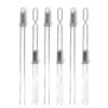 BBQ-AID Premium Barbecue Metal Skewers for Kabobs with Quick Release - Double Pronged, Stainless Steel Metal Skewers for Grilling - Kebab Skewers, Shish Kabob Skewers, Kabob Sticks, Veggies & More 6 Pack 18 71oitwULFcL