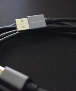 CableCreation Long USB Printer Cable 10 Feet, USB 2.0 Printer Cable to Computer, USB A to B Printer Cord for HP, Brother, Epson, Canon, Piano, Dac, Aluminum Case, Space Gray 3m 10FT 1 28 71ojfWDZ9GL