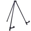 U.S. Art Supply 14" High Exhibitor Black Steel Tabletop Instant Display Easel - Small Portable Tripod Stand, Adjustable Holders - Display Paintings, Framed Pictures, Event Signs, Posters, Holds 5 lbs 1