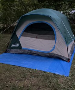 Grizzly Tarps by B-Air 8' x 10' Large Multi-Purpose Waterproof Heavy Duty Poly Tarp with Grommets Every 36", 8x8 Weave, 5 Mil Thick, for Home, Boats, Cars, Camping, Protective Cover, Blue 8' x 10' 50 71ojz u1H9L