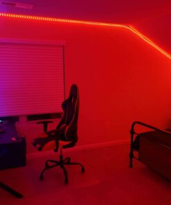 hyrion Smart LED Light Strips,50 ft WiFi LED Light,Sound Activated Color Changing with Alexa and Google,Sync Music with Led Strip Lights for Bedroom for Living Room, Home Decor 50ft 32 71ok37v9tZL