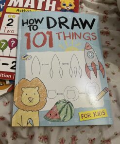 How To Draw 101 Things For Kids: Simple And Easy Drawing Book With Animals, Plants, Sports, Foods,...Everythings 15 71okkvxDlL