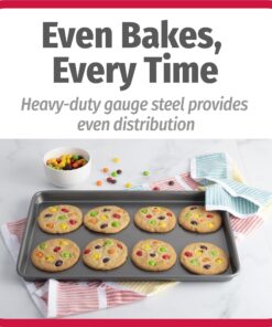 Goodcook Nonstick Steel 3-Piece Cookie Sheet Set Set of 3 16 71okryAPP9L