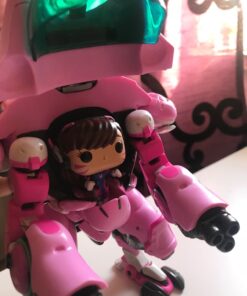 Funko POP Games: Overwatch D.VA & Meka 6" POP and Buddy Toy Figure, 36 months to 1200 months 6" 51 71olA58mLDL