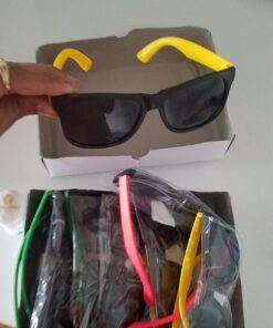 Rhode Island Novelty Assorted Neon Sunglasses, Pack of 12 32 71olXAuay0L