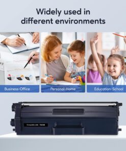 TN436 Toner Cartridge High Yield Replacement Compatible for Brother TN 436 TN436BK TN436C TN433 TN431 for Brother HL-L8360CDW HL-L8260CDW MFC-L8610CDW MFC-L8900CDW MFC-L8690CDW Printer (1BK,1C,1M,1Y) 16 71olvW1u3mL
