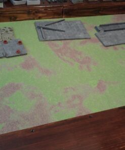 Stratagem 6' x 4' Open Field Grass Terrain Neoprene Tabletop Wargaming Grass Field Battlemat with Carrying Case 40 71om6VA fcL