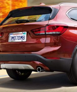 YoUoY Stainless Steel License Plate Frame- 2 Pack License Plate Holder, with Screws, Chrome Caps, Heavy Duty Rustproof Metal Front Rear Car Tag Cover Stainless Steel Frame- 4 Holes 15 71om8Ugc TL