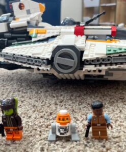 LEGO Star Wars: Ahsoka Ghost & Phantom II 75357 Playset Inspired by The Ahsoka Series, Featuring 2 Buildable Starships and 5 Star Wars Figures Including Jacen Syndulla and Chopper 57 71omRz AVSL 1