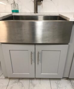 Kraus KHF200-30 Standart PRO Kitchen Stainless Steel Sink, 30 Inch Round Apron Single Bowl Rounded Apronfront 58 71onqldFtiL