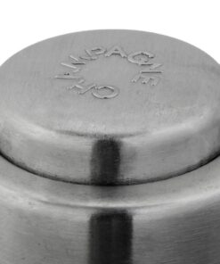 Cilio Stainless Steel Champagne Sealer, Bottle Stopper for Sealing Champagne Bottles Large 9 71oo9KXzy7L