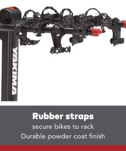 YAKIMA, DoubleDown 4 Tilting Hitch-Mounted Bike Rack for Cars, SUVs, Trucks and More, Fits 1.25” and 2” Hitches, Carries 4 Bikes 4 Hitch 29 71oofTtT97L