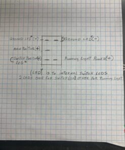 FXC Rocker Switch Aluminum Panel 3 Gang Toggle Switches Dash 5 Pin ON/Off 2 LED Backlit for Boat Car Marine Blue 27 71opJlEdY3L