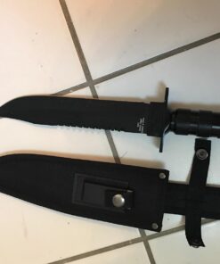 USA Defenders Military Survival Knife Bundle with Fire Starter & Compass 19 71oqSHN9D5L