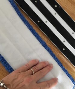 18" Professional Microfiber Mop - Hardwood Floor Mop - Dry & Wet Mop for Wood, Laminate, Tile, Vinyl Floors | Washable Pads | Wet & Dust Mopping | Adjustable Handle + 1 Microfiber Cloth Mop Kit with Telescoping Handle 66 71orE80H KL