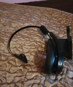 LEVN Bluetooth 5.0 Headset, Wireless Headset with Microphone (AI Noise Cancelling), 35Hrs Bluetooth Headphones with USB Dongle for PC, Suitable for Remote Work/Call Center/Zoom/Online Class/Trucker LE-HS010 Superior 38 71orLErWyYL