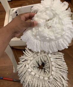 O-Cedar EasyWring Spin Mop Microfiber Refill, White Packaging May Vary Standard EasyWring Refill 55 71orMU8cPCL