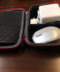 Smatree Hard Case Compatible for Apple14&16inch MacBook Pro's Pencil,Magic Mouse,Magsafe Power Adapter,BeatsX, Monster Magnetic Charging Cable,Travel MacBook Pro Accessories Organizer Bag,Black Black 76 71orgz9O3bL