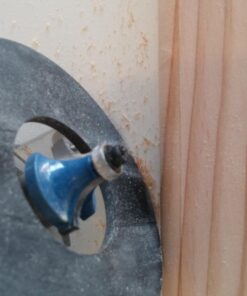 HILTEX 10100 Tungsten Carbide Router Bits, 15 Piece Router Bit Set, 1/4” Router Bit Shank Tungsten Carbide Router Bits, Chamfer Router Bits for Woodworking on Wood , Blue 15 Piece Set 39 71otlLfIRWL