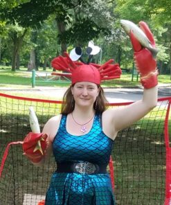 Fun Express - Felt Crab Hat for Party - Apparel Accessories - Hats - Novelty Piece Hats - Party - 1 Piece 8 71otwdbY6WL