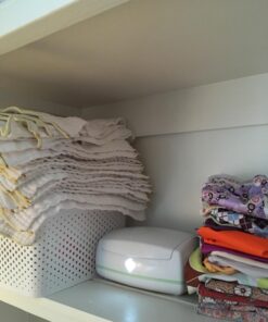 Prince Lionheart Warmies Wipes Warmer Designed for Reusable Cloth Wipes | Soft Glow Nighlight | Includes 1 everFRESH Pillow and 4 Warmies Cloth Wipes Bamboo,Fresh 1 x Warmies Wipes Warmer 41 71ou 5T48yL