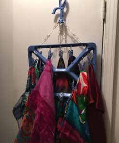 Whitmor Clip and Drip Hanger - Hanging Drying Rack - 26 Clips,Blue 29 71ouEBwvXOL