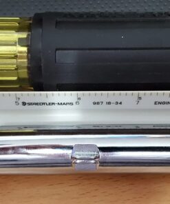 Klein Tools 32807MAG 7-in-1 Nut Driver, Magnetic Driver has SAE Hex Nut Sizes 1/4 to 9/16-Inch, Cushion Grip Handle for Added Torque 57 71ouq8WL5bL