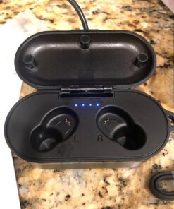 TOZO T10 Bluetooth 5.3 Wireless Earbuds with Wireless Charging Case IPX8 Waterproof Stereo Headphones in Ear Built in Mic Headset Premium Sound with Deep Bass for Sport Black Small Classic Edition 47 71ov9cLq sL