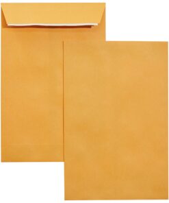 Amazon Basics Catalog Mailing Envelopes, Peel & Seal, 6x9 Inch, Brown Kraft, 100-Pack 6 x 9 28 71ovLwgS0L