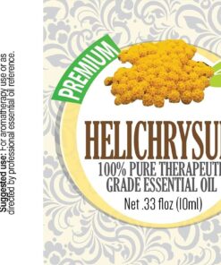 Healing Solutions 10ml Oils - Helichrysum Essential Oil - 0.33 Fluid Ounces 0.33 Fl Oz (Pack of 1) 9 71ovXloT9SL