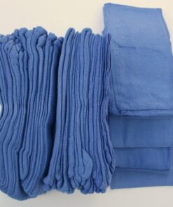MHF APRONS Huck Towels Blue-Commercial -50 Piece Pack -16"x 24"- New 100% Cotton Super Absorbent-Low Lint 9 71ovfGHhInL