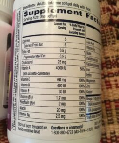 Zahler Mighty Mini Prenatal Vitamin with DHA & Folate - Certified Kosher - All Natural Prenatal Vitamins - Multivitamin for Pregnant Women - 19 Prenatal Vitamins Including Folic Acid (90 Softgels) 45 71ovpELzyIL