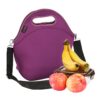icolor Neoprene Lunch Bag, removale Shoulder Strap, Thermal Thick Lunch Tote Bag,Large Size(13 x 12.76 inches),Reusable Bags for Adults Outdoors, Work More YLLB-07 4 71owQUbOa5L
